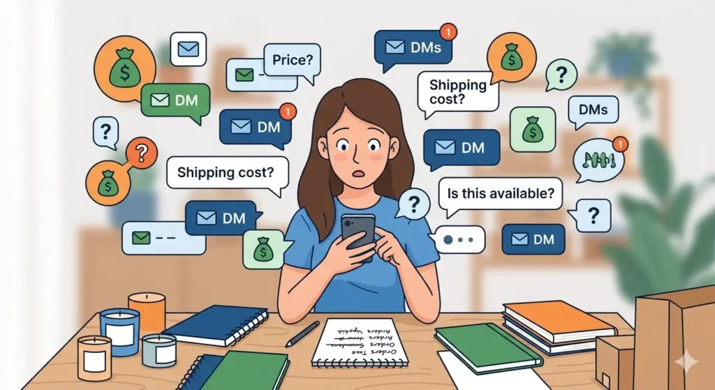 πωλησεις μεσω instagram και το αγχος των μηνυματων