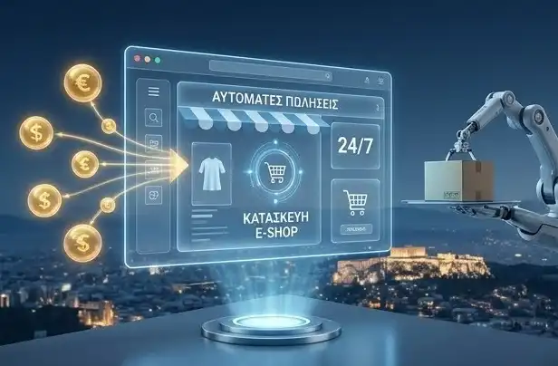 Η κατασκευή eshop μετατρέπει την επιχείρησή σου σε μια μηχανή που δουλεύει ενώ εσύ κοιμάσαι.