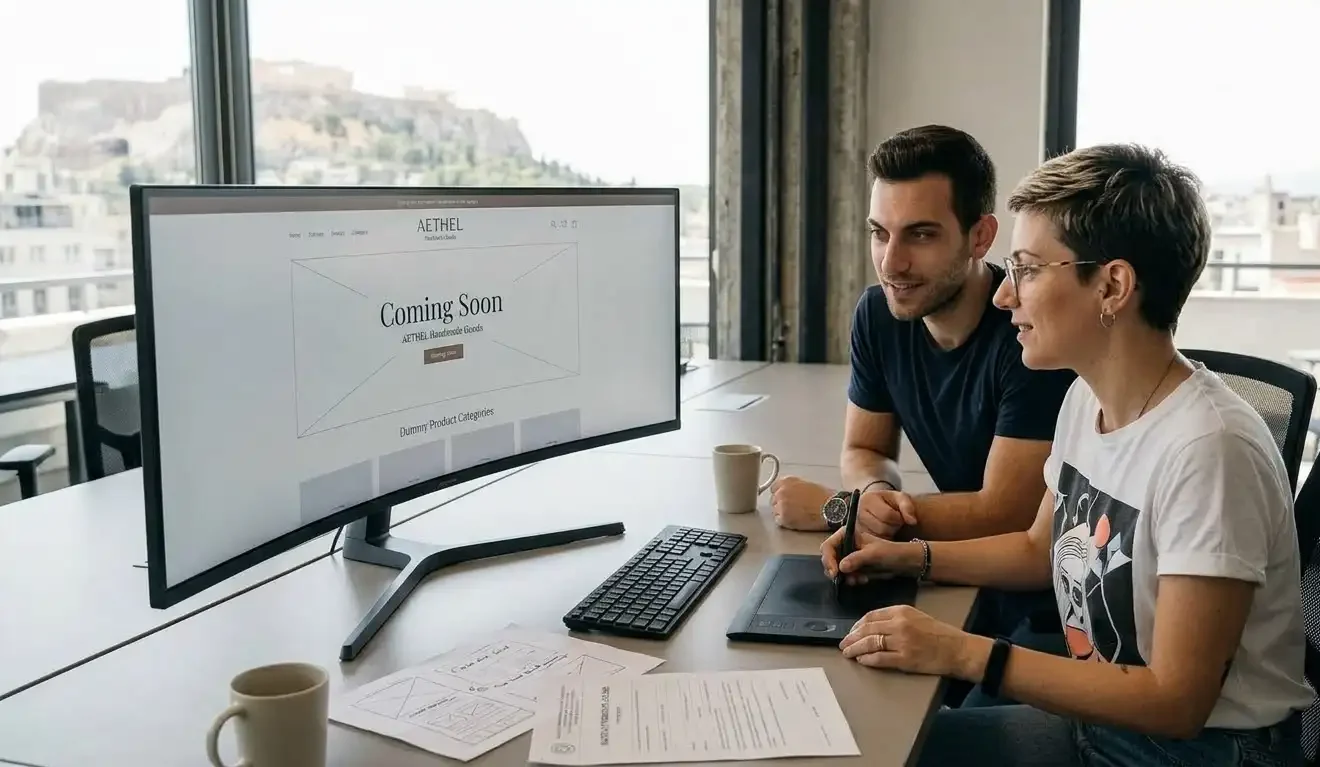 Ο Web Designer είναι ο ψηφιακός σου αρχιτέκτονας. Αυτός θα μετατρέψει την ιδέα σου σε μια κερδοφόρα μηχανή πωλήσεων.