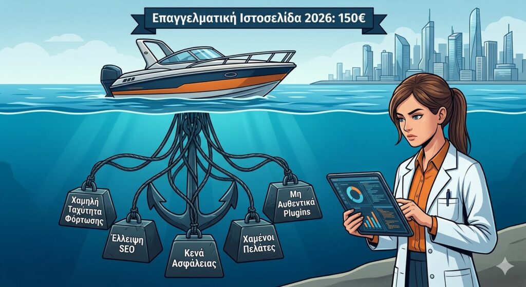 Πραγματικό κόστος ιστοσελίδας 2026 και τεχνική ανάλυση κώδικα