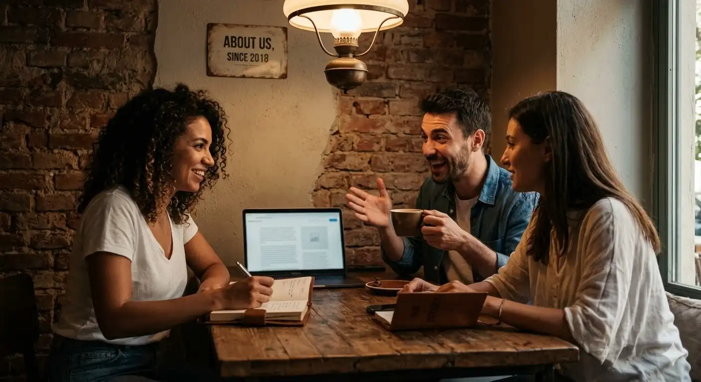 Η δύναμη του Storytelling στη σελίδα Σχετικά με Εμάς