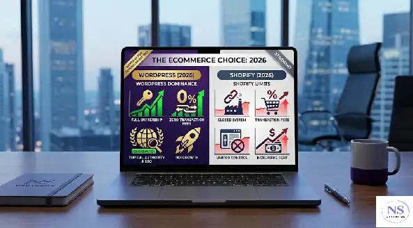 WordPress vs Shopify 2026 - Σύγκριση eCommerce πλατφόρμας, SEO ROI και ιδιοκτησίας