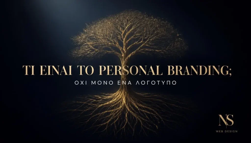 Αναλυτικός οδηγός που εξηγεί τι είναι το personal branding και πώς διαφοροποιείται από ένα απλό λογότυπο.
